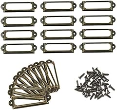 Metal label holders for sale  Delivered anywhere in UK