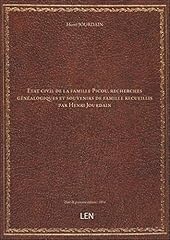 Etat civil famille d'occasion  Livré partout en France