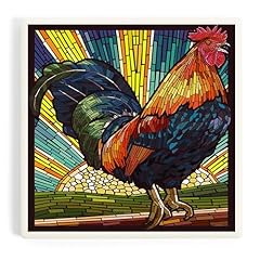 Rooster paper mosaic for sale  Delivered anywhere in USA 
