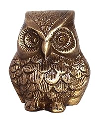 Athizay brass owl for sale  Delivered anywhere in UK