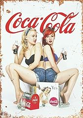 Coca cola plaque d'occasion  Livré partout en France