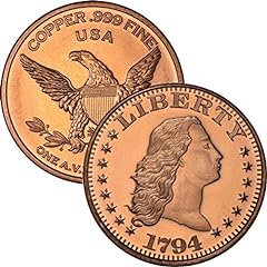 Private Mint Currency Design 1 oz .999 Pure Copper for sale  Delivered anywhere in USA 