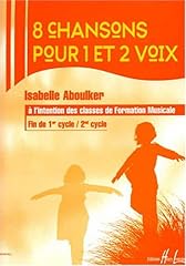 Chansons 2 voix d'occasion  Livré partout en France