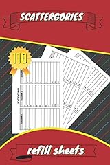 Scattergories refill sheets for sale  Delivered anywhere in UK