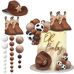 28pcs cowboy cake for sale  Delivered anywhere in USA 
