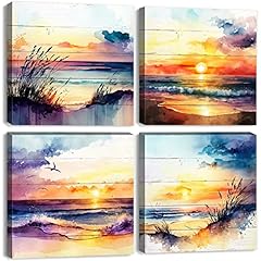 Sunset beach canvas for sale  Delivered anywhere in USA 