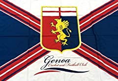 Genoa bandiera c.f.c. usato  Spedito ovunque in Italia 