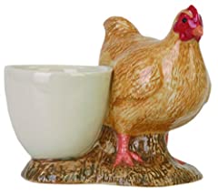 Quail Ceramics Buff Orpington Chicken Design Egg Cup for sale  Delivered anywhere in UK