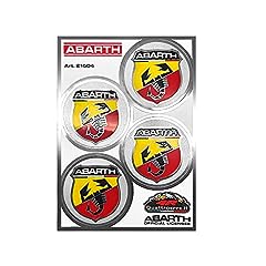 Abarth 21504 adesivi usato  Spedito ovunque in Italia 