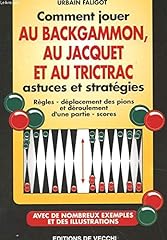 Jouer backgammon jacquet d'occasion  Livré partout en France
