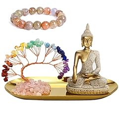Buddha statue crystal for sale  Delivered anywhere in USA 