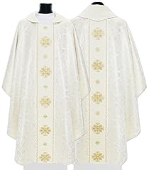 Cream gothic chasuble for sale  Delivered anywhere in USA 