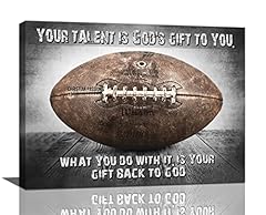 Football decor wall for sale  Delivered anywhere in USA 
