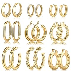 Yesteel gold hoop for sale  Delivered anywhere in USA 