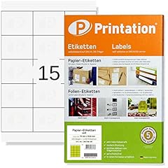 Printation etiketten selbstkle gebraucht kaufen  Wird an jeden Ort in Deutschland
