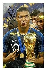 Kylian mbappe autographed for sale  Delivered anywhere in UK