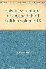 Halsburys statutes england for sale  Delivered anywhere in UK