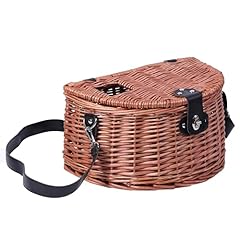 Vintiquewise wicker fishing for sale  Delivered anywhere in USA 