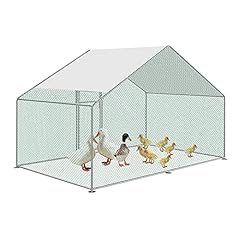 Aufun Chicken Coop Outdoor Run Poultry Coops Large for sale  Delivered anywhere in UK