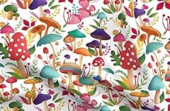 Spoonflower fabric mushrooms for sale  Delivered anywhere in USA 