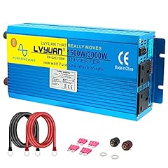 LVYUAN 2022 new Pure Sine Wave Power Inverter 1500W for sale  Delivered anywhere in UK