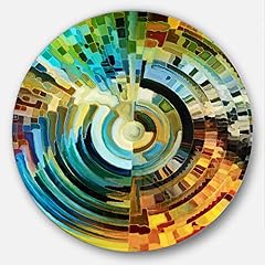 Designart abstract round for sale  Delivered anywhere in USA 