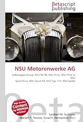 Nsu motorenwerke volkswagen usato  Spedito ovunque in Italia 