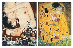 Usado, Cuadro Gustav Klimt : el Beso, la Maternidad. Set de segunda mano  Se entrega en toda España 