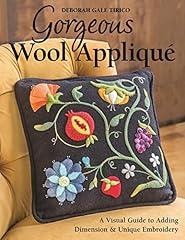 Gorgeous wool appliqué for sale  Delivered anywhere in USA 