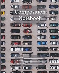 Composition notebook parked for sale  Delivered anywhere in UK