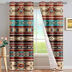 Zfrxign southwestern curtains for sale  Delivered anywhere in USA 