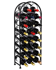 PAG 23 Bottles Arched Freestanding Floor Metal Wine for sale  Delivered anywhere in UK