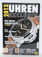 Uhren exclusiv 2013 gebraucht kaufen  Wird an jeden Ort in Deutschland