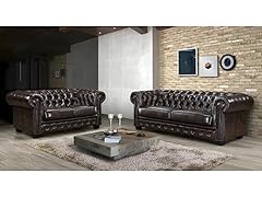 Unique canapés chesterfield d'occasion  Livré partout en France