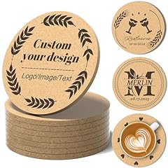 100pcs personalized coasters for sale  Delivered anywhere in USA 