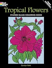 Tropical flowers stained for sale  Delivered anywhere in USA 