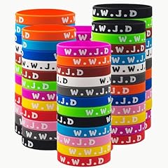 Wwjd rubber bracelets for sale  Delivered anywhere in USA 