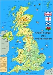 Children illustrated map for sale  Delivered anywhere in UK