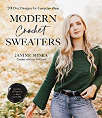 Modern crochet sweaters for sale  Delivered anywhere in USA 
