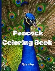 Peacock coloring book d'occasion  Livré partout en France