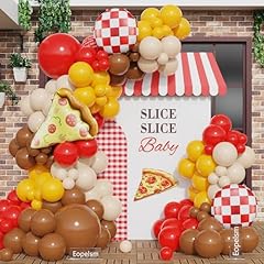 Pizza balloon garland for sale  Delivered anywhere in USA 