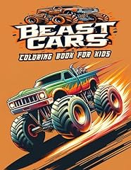 Beast cars coloring d'occasion  Livré partout en France