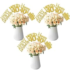12pcs happy 40th for sale  Delivered anywhere in USA 