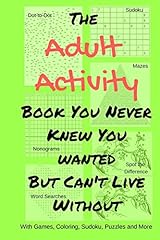 Adult activity book for sale  Delivered anywhere in USA 