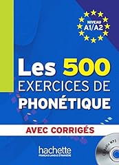 500 exercices phonétique d'occasion  Livré partout en France