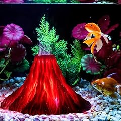 Acquario vulcano ornamento usato  Spedito ovunque in Italia 