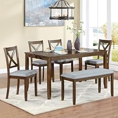 Augabam piece dining for sale  Delivered anywhere in USA 