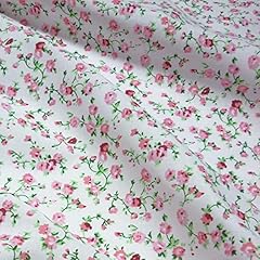 White polycotton fabric for sale  Delivered anywhere in Ireland