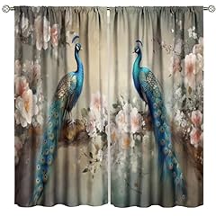 Peacock blackout curtain for sale  Delivered anywhere in USA 