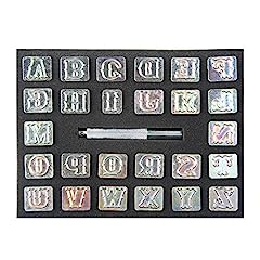 OWDEN Professional 27 Pieces Alphabet Stamp Tool Set for sale  Delivered anywhere in USA 